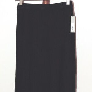 Apt. 9 Black Knit High Low Maxi Skirt